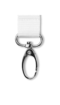 Mosquetón óvalo metálico